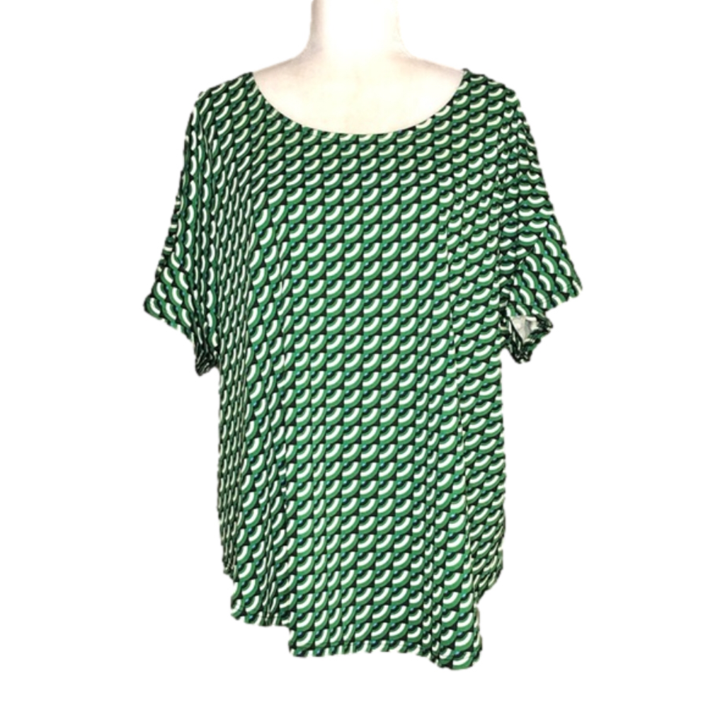 Jules & Leopold green blouse